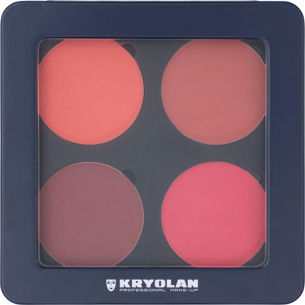 Kryolan Professional Makeup Cream Blush Palette #3