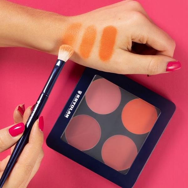 Kryolan Professional Makeup Cream Blush Palette #9