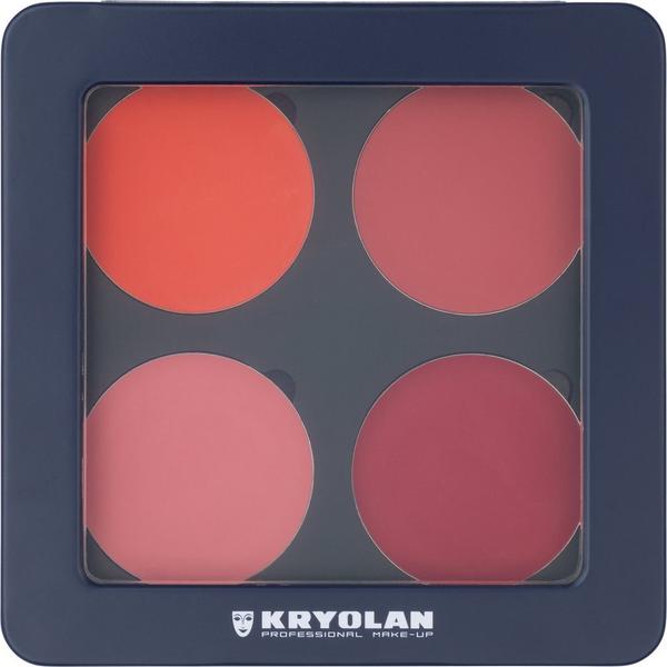 Kryolan Professional Makeup Cream Blush Palette #3