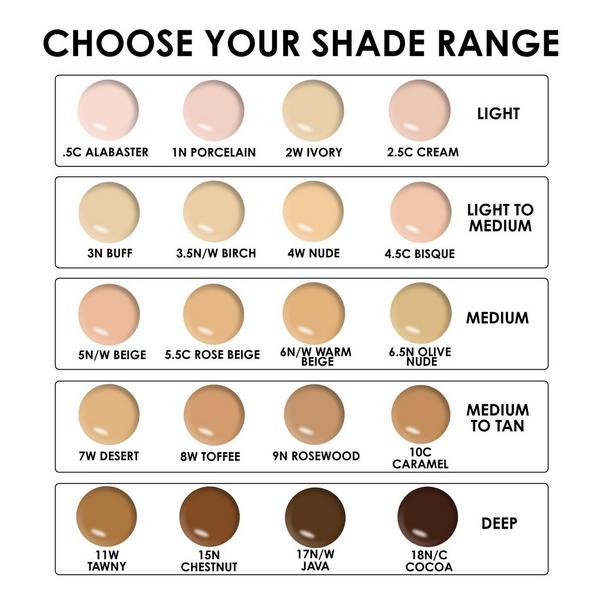 Temptu Perfect Canvas Foundation Set #7