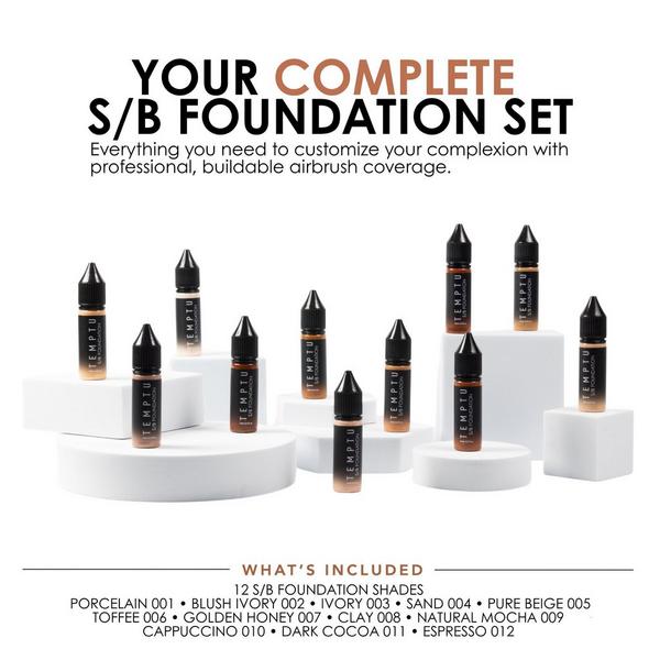 Temptu S/B Complete Foundation Set #5