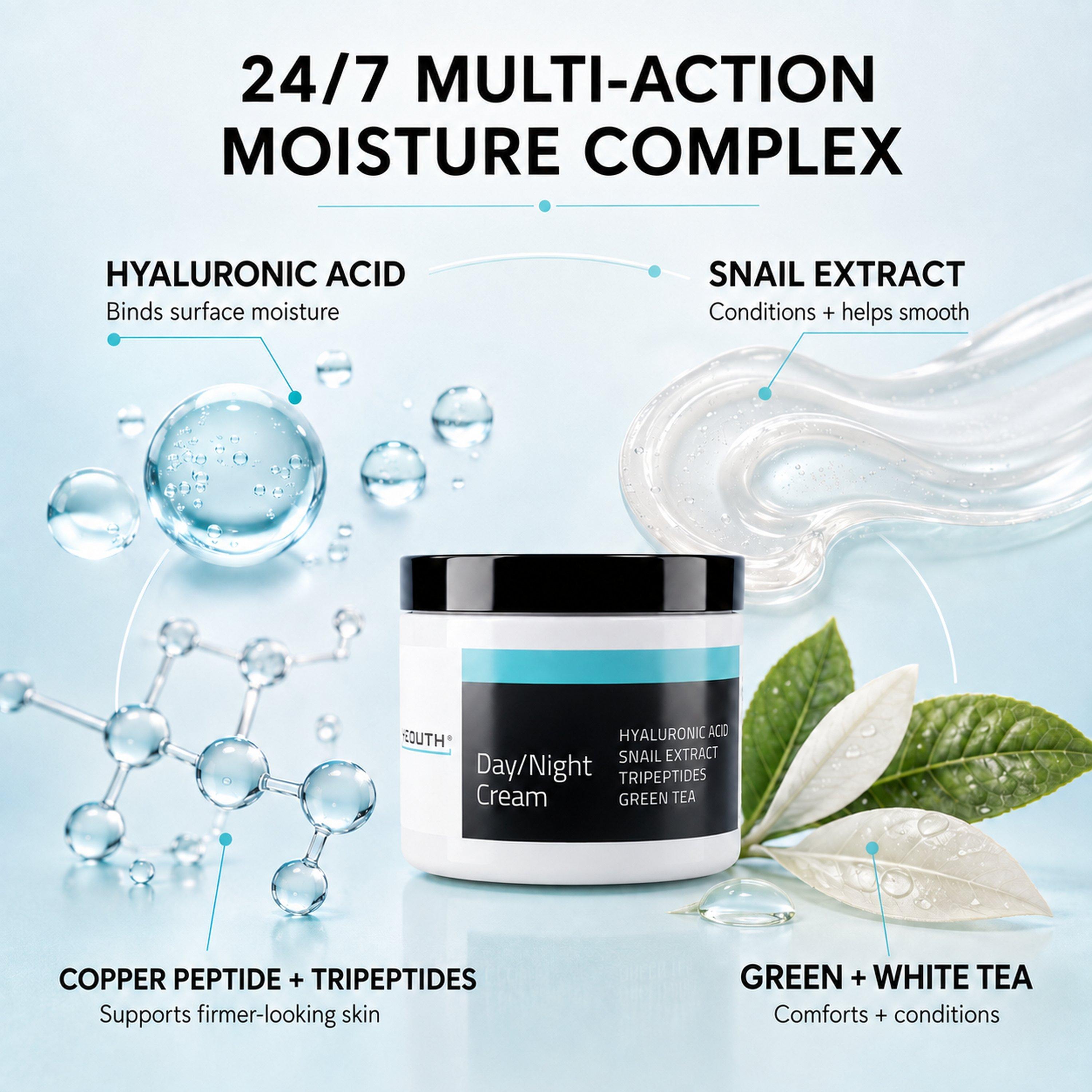 Дневной и ночной крем для лица Yeouth Skincare — фото 3