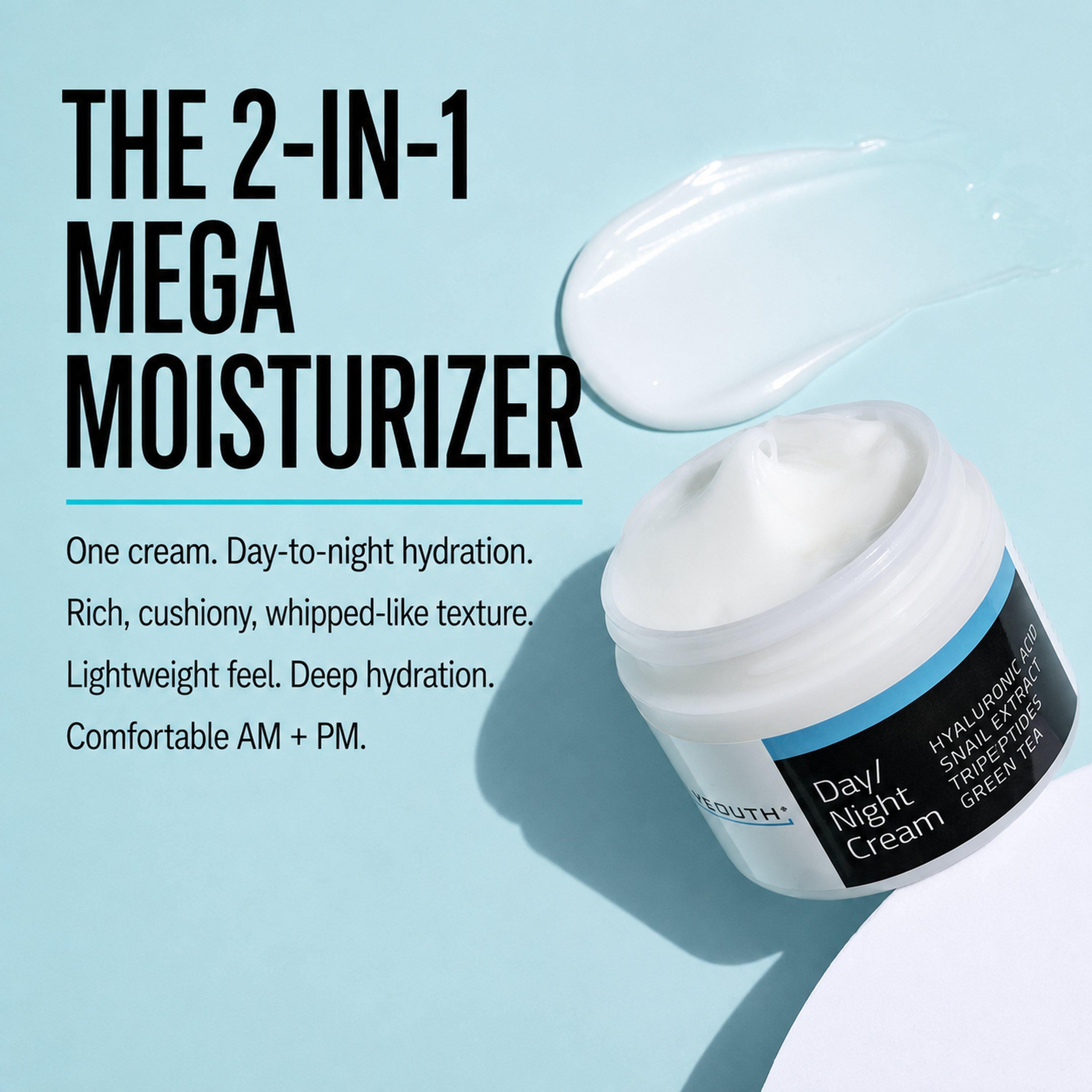 Дневной и ночной крем для лица Yeouth Skincare — фото 2