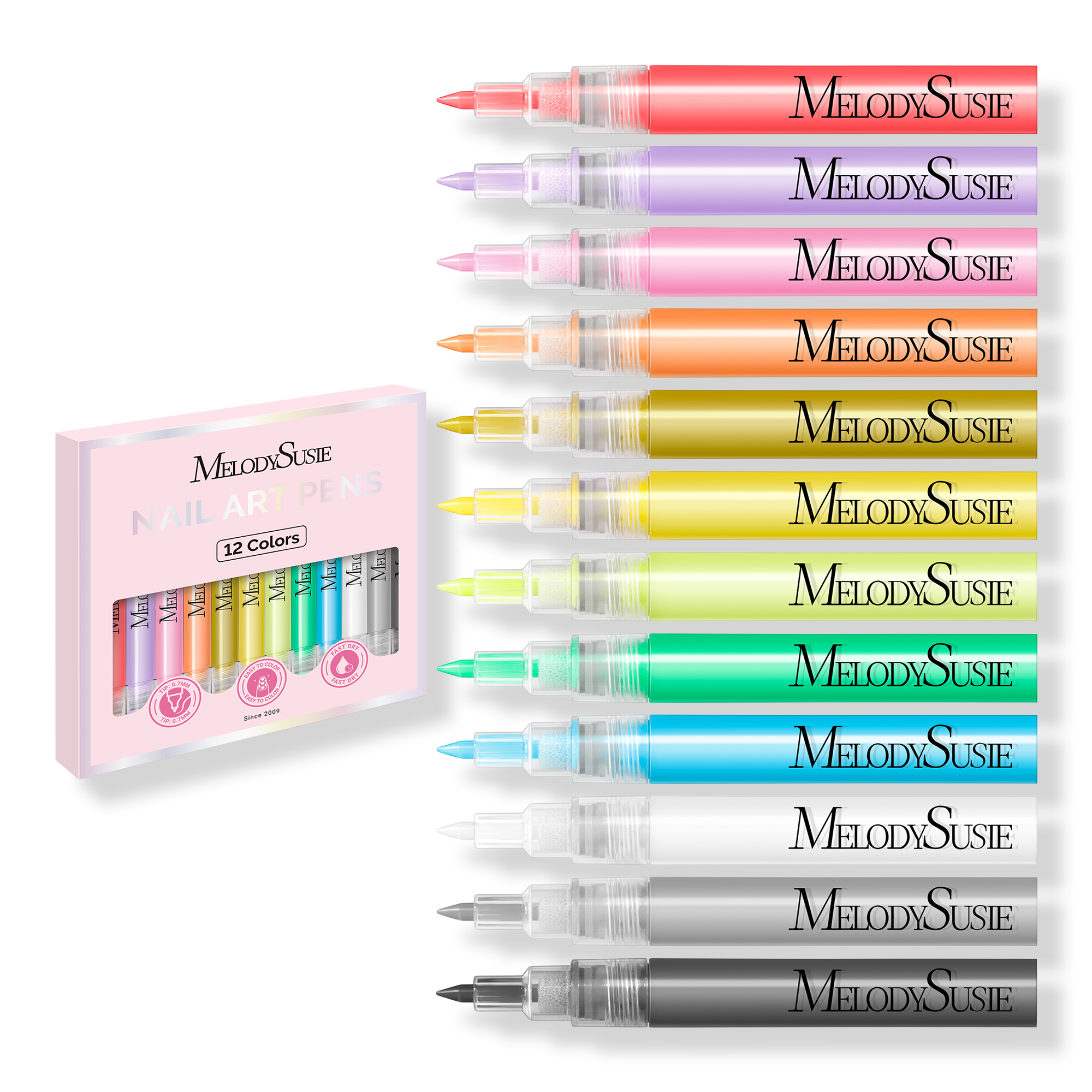 MelodySusie Nail Art Pens Set #1