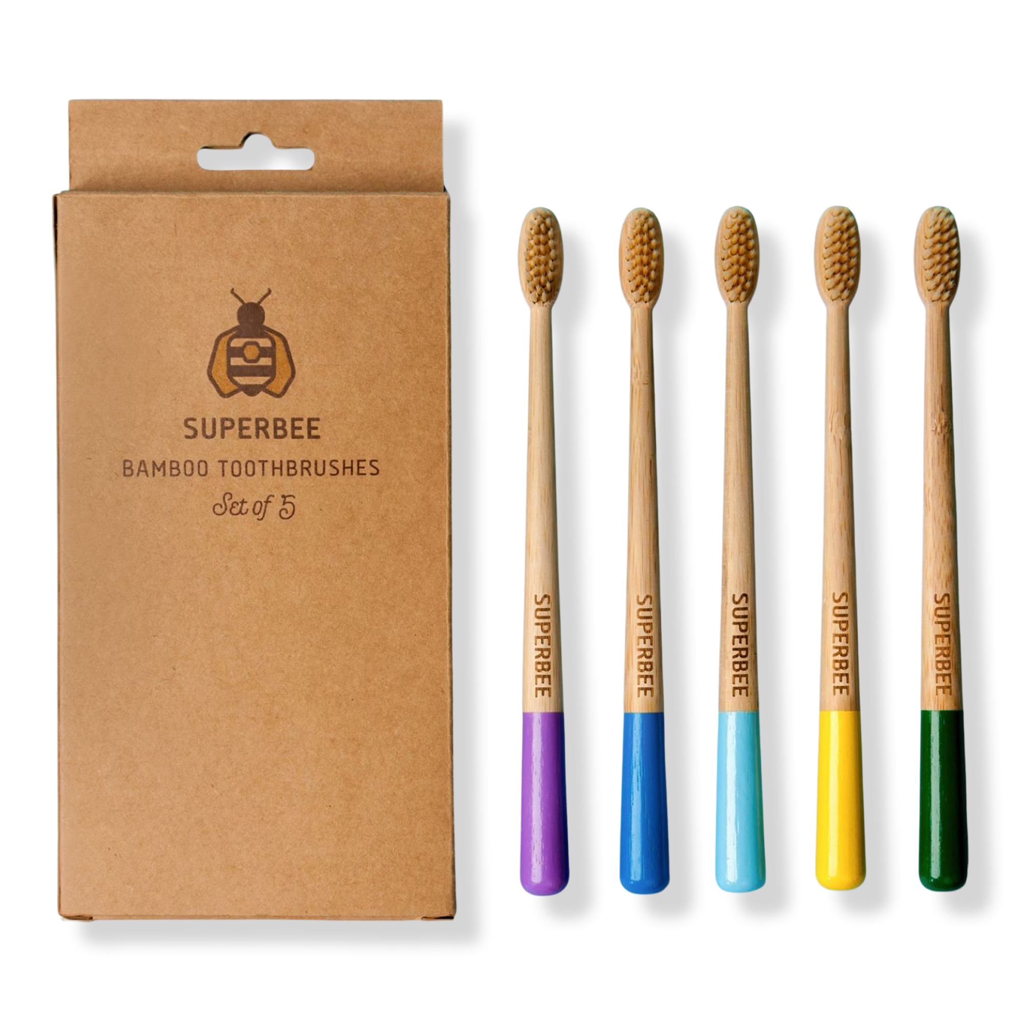 Superbee Dentos Bamboo Toothbrushes #1