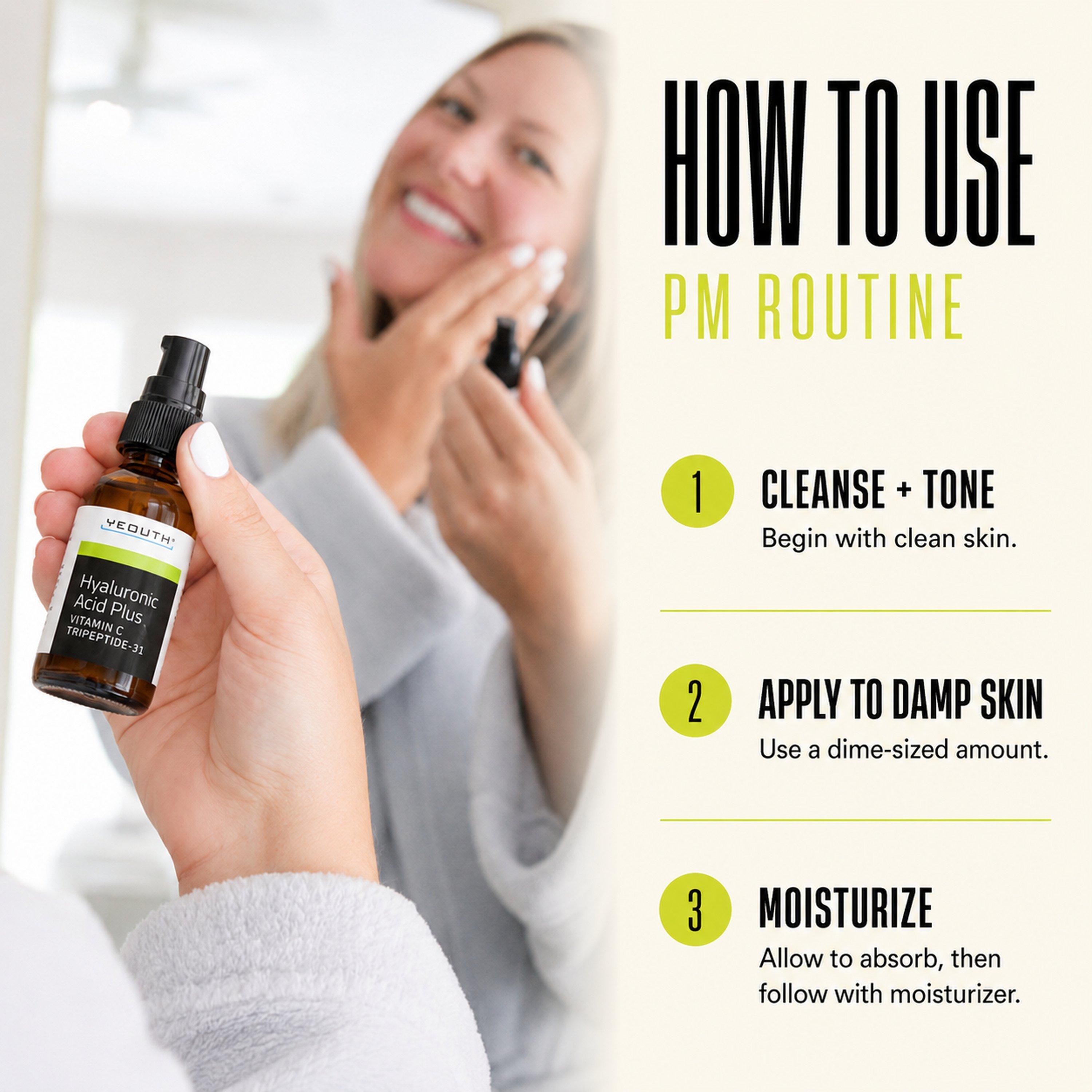 Сыворотка для лица Yeouth Skincare Hyaluronic Acid Plus — фото 4