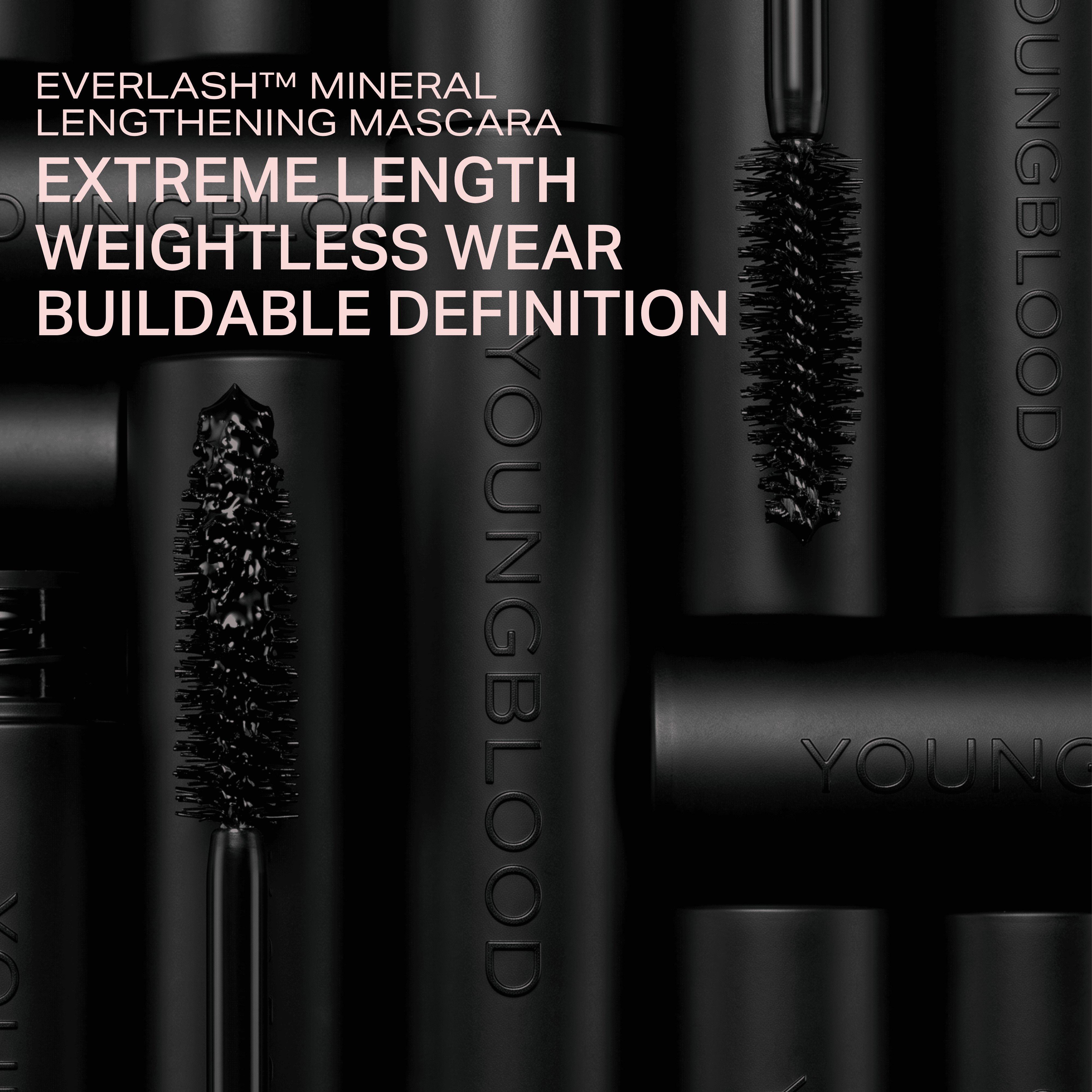 Минеральная удлиняющая тушь для ресниц Youngblood EverLash — фото 5