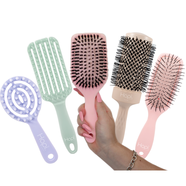 Cricket Hapi Start-to-Finish Professional Hair Brush Kit #7
