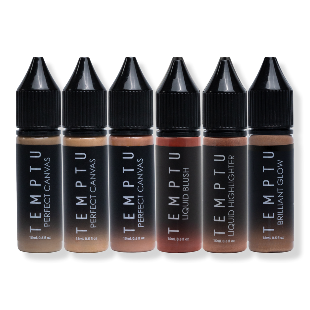 Perfect Canvas Photo Finish Airbrush Makeup Set - Medium to Tan