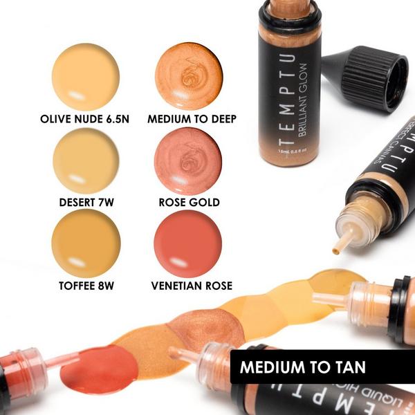 Temptu Perfect Canvas Photo Finish Makeup Set #2