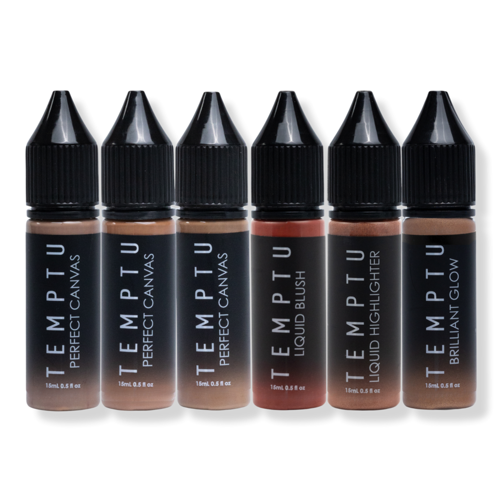 Perfect Canvas Photo Finish Airbrush Makeup Set - Dark