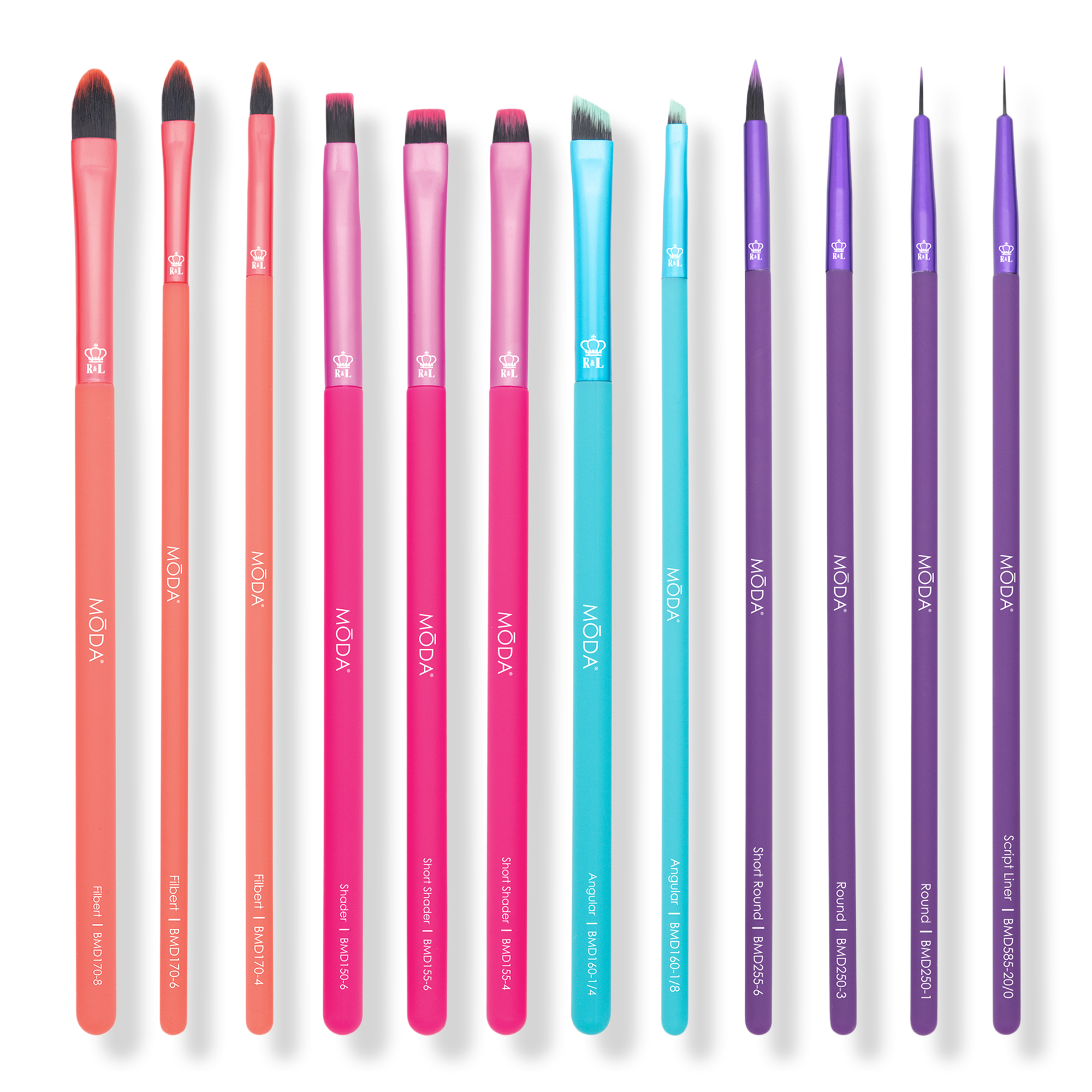 Набор кистей для макияжа Mōda Bold Artistry