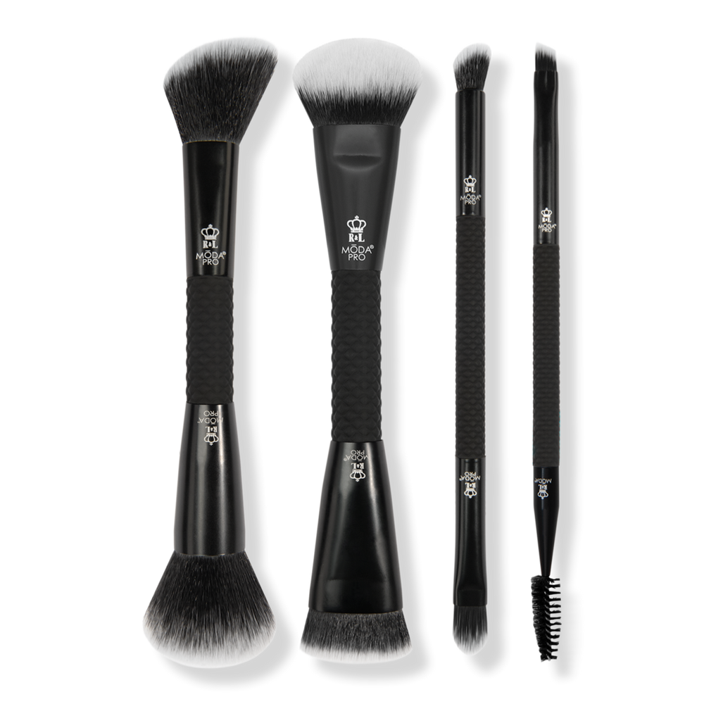 MODA Pro Dual-Ended Capsule Makeup Brush Kit
