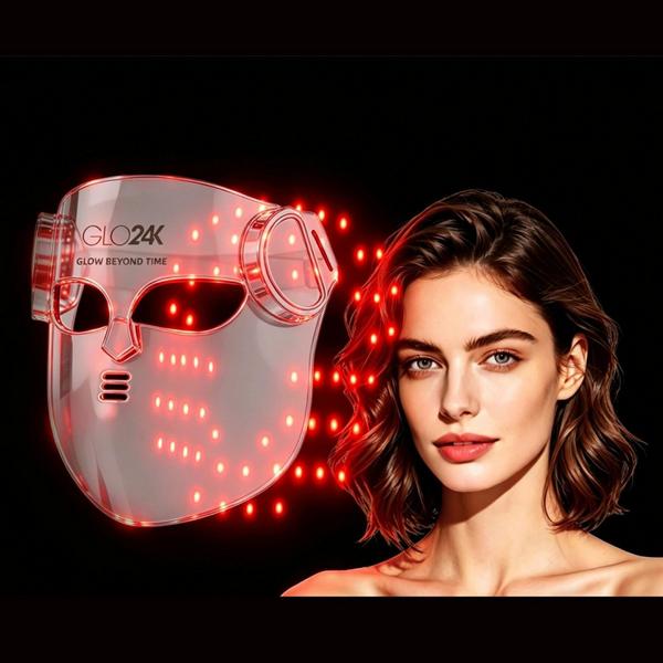 Glo24k 4D Wireless 7-Color Photon Rejuvenation LED Mask #3