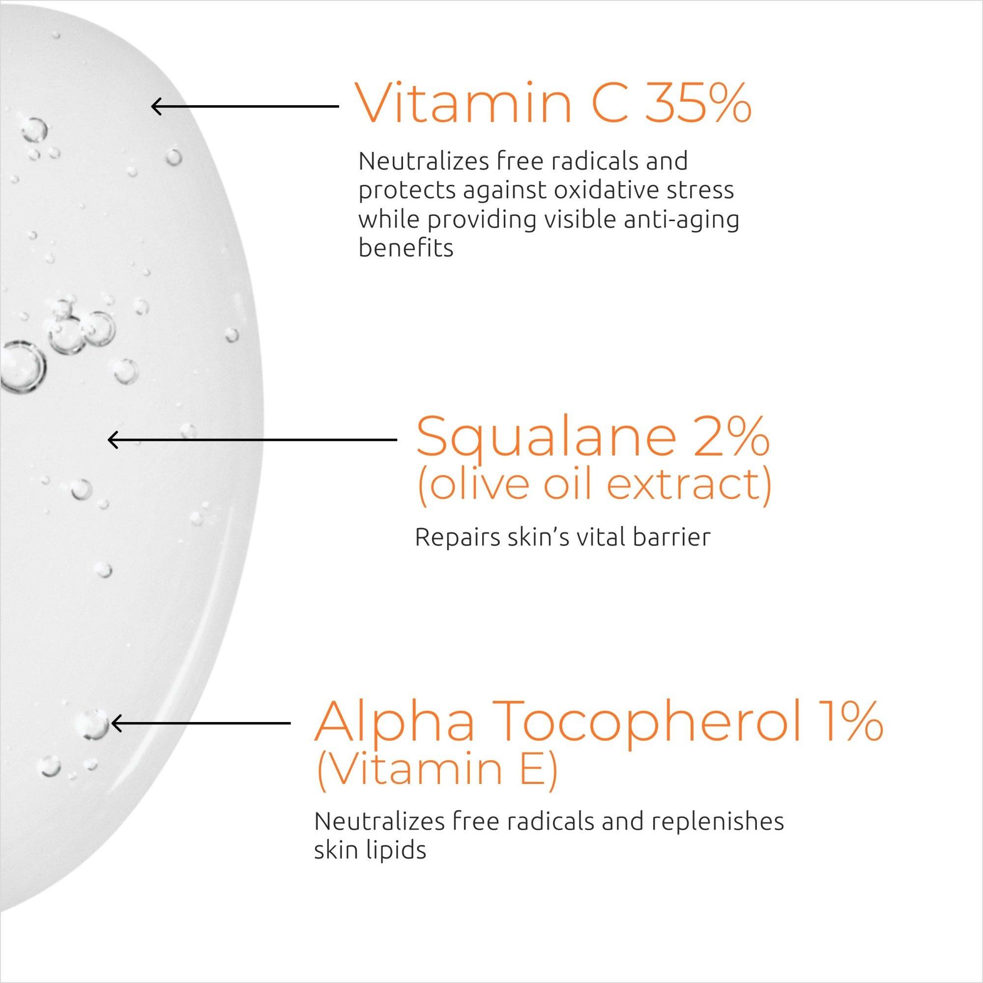 DS Laboratories Pure Vitamin C 35% Perfecting + Brightening Serum Travel Size Duo — фото 3