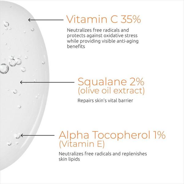 DS Laboratories Pure Vitamin C 35% Perfecting + Brightening Serum Travel Size Duo #3