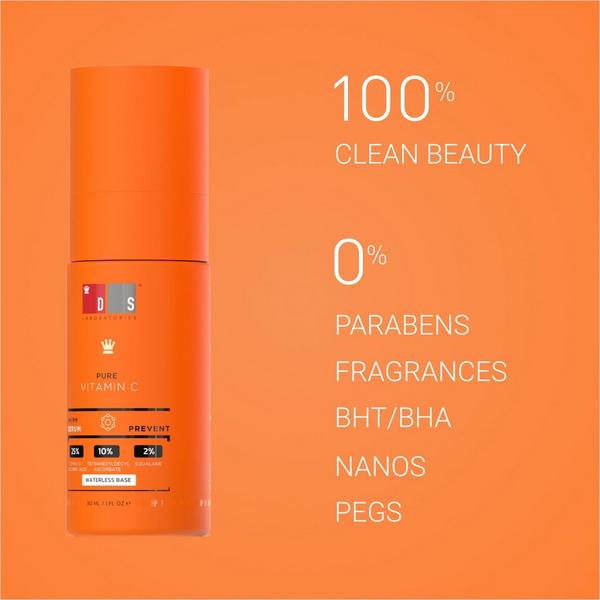 DS Laboratories Pure Vitamin C 35% Perfecting + Brightening Serum Travel Size Duo #4