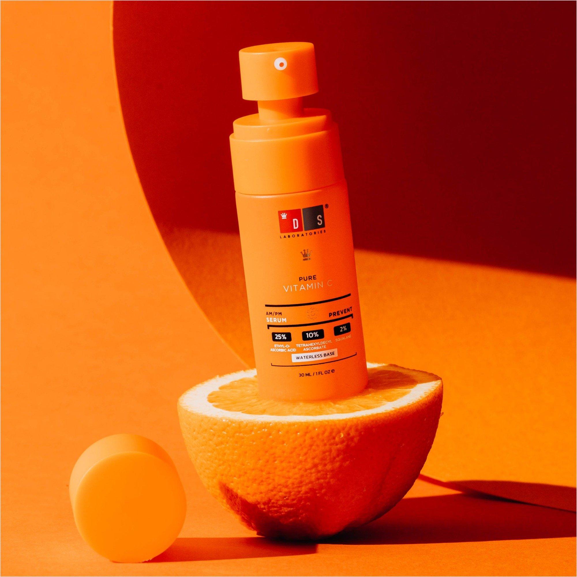 DS Laboratories Pure Vitamin C 35% Perfecting + Brightening Serum Travel Size Duo — фото 6