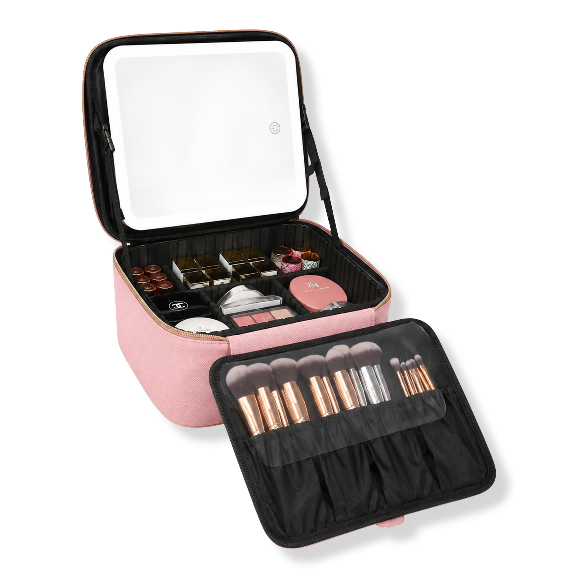 CosmoGlo Lighted Makeup Case with Mirror #1