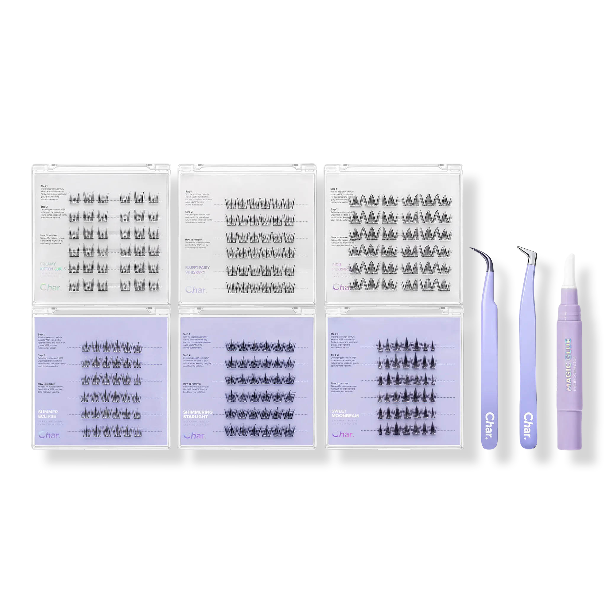 Char Cosmetics Deluxe Best Sellers - Ultimate Eyes & Lash Solution Set