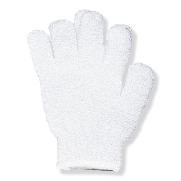 Rose and Caramel White Exfoliating Gloves #1