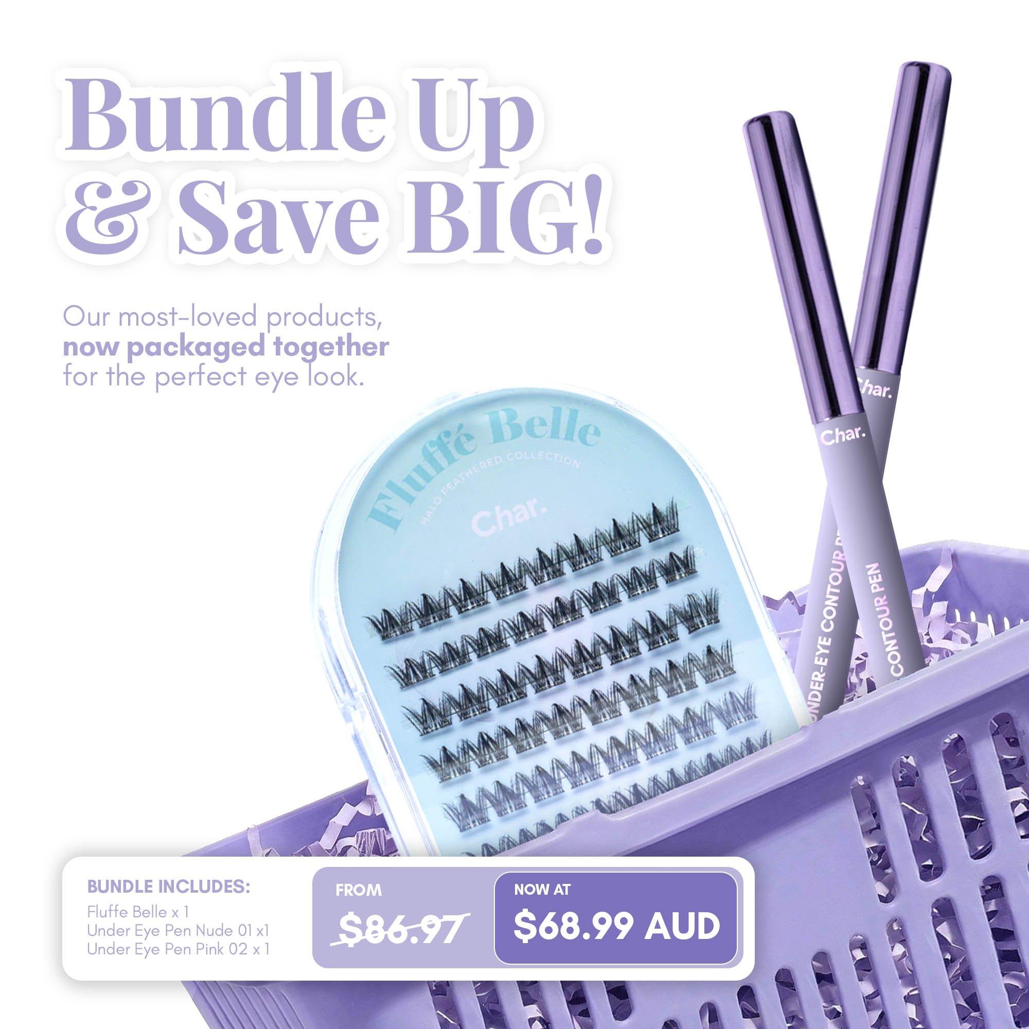Char Cosmetics Duo Definition Set – Under Eye Contour Pen + Fluffe Belle Lash — фото 2
