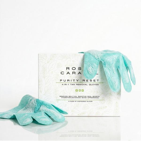 Rose and Caramel Purity Reset 4-in-1 Self Tan Removing Gloves #3