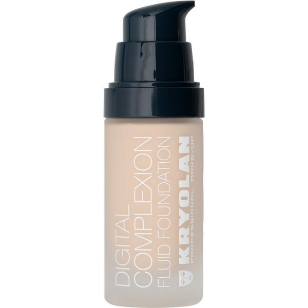 Kryolan Professional Makeup Digital Complexion Fluid Foundation #3