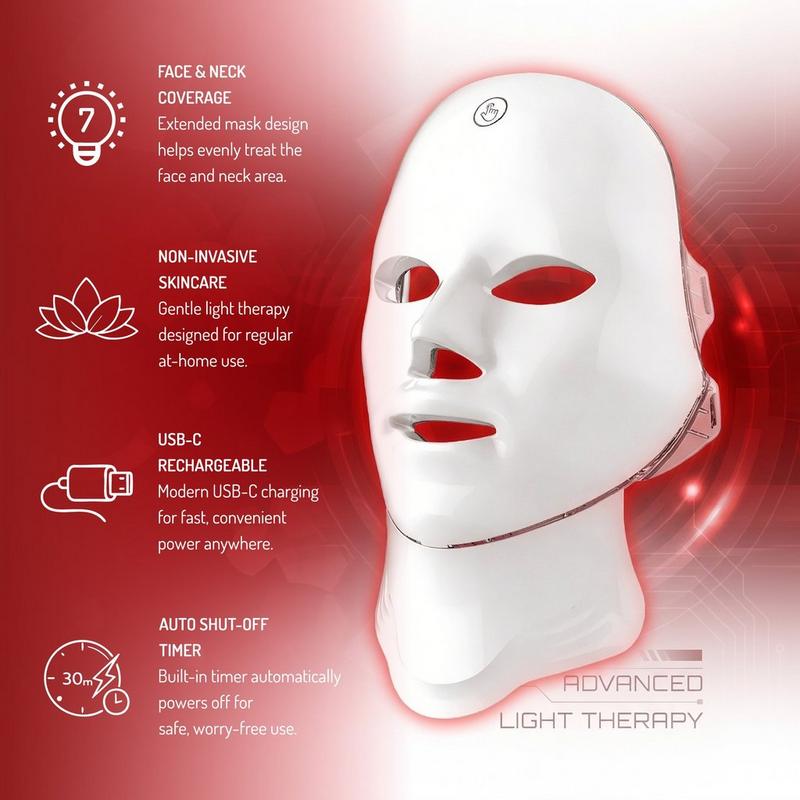 PURSONIC - 7-in-1 Led Light Therapy Mask | Ulta Beauty