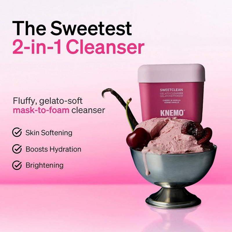 Knemo - Cherry & Vanilla SweetClean Gelato Cleanser | Ulta Beauty