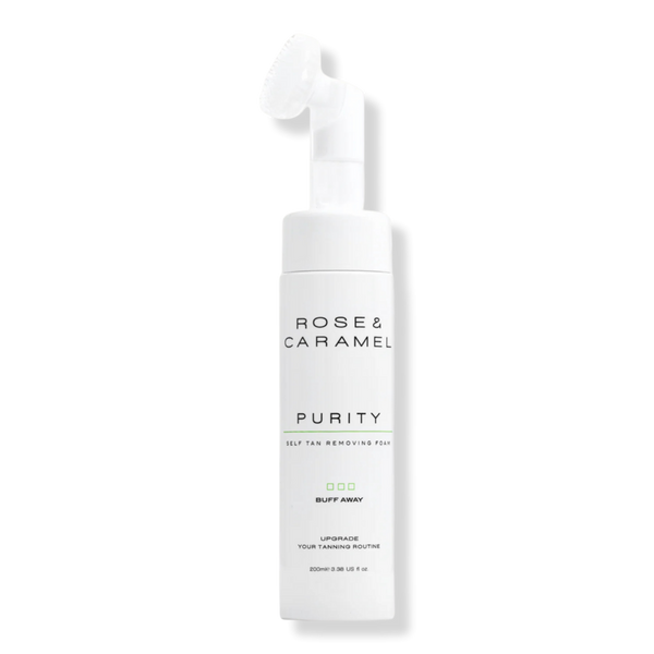 Rose and Caramel Purity Buff Away Self Tan Removing Foam #1