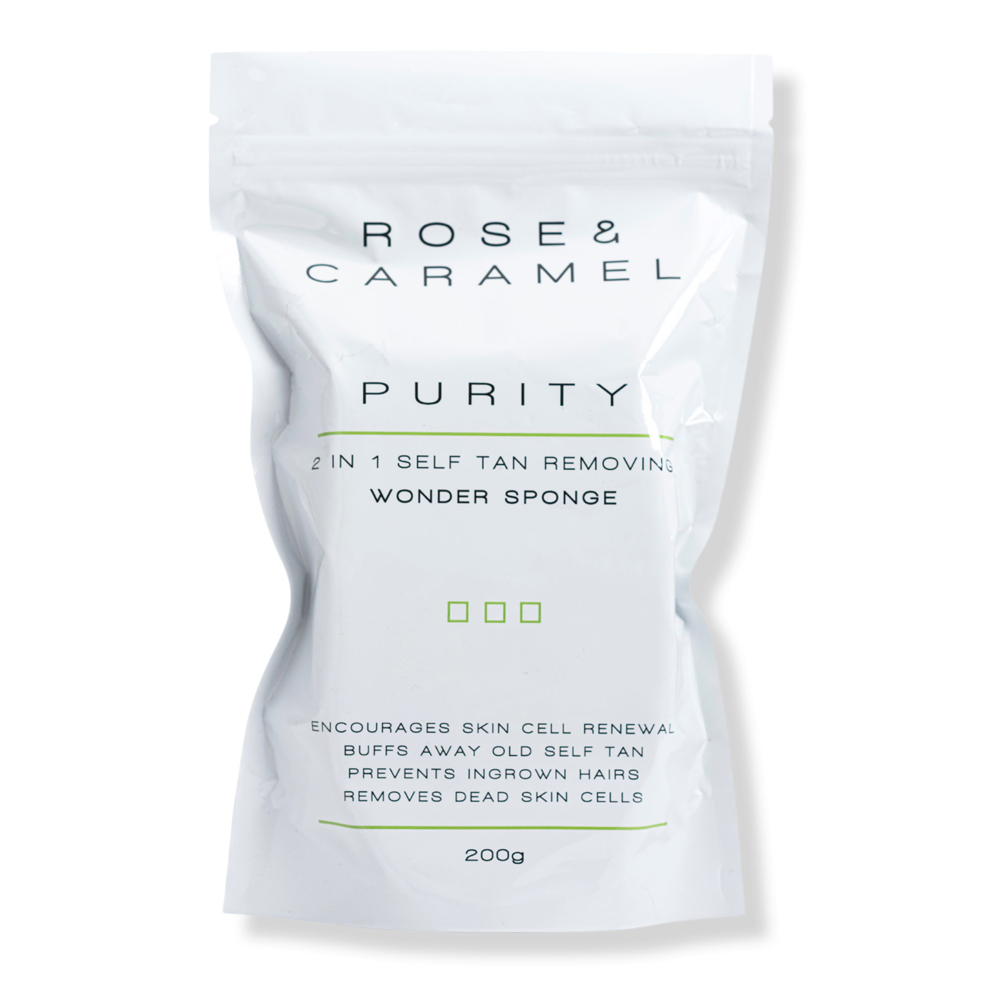 Rose and Caramel Purity Self Tan Removing Soap Sponge #1
