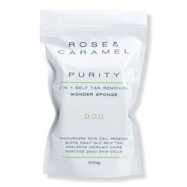 Rose and Caramel Purity Self Tan Removing Soap Sponge #1