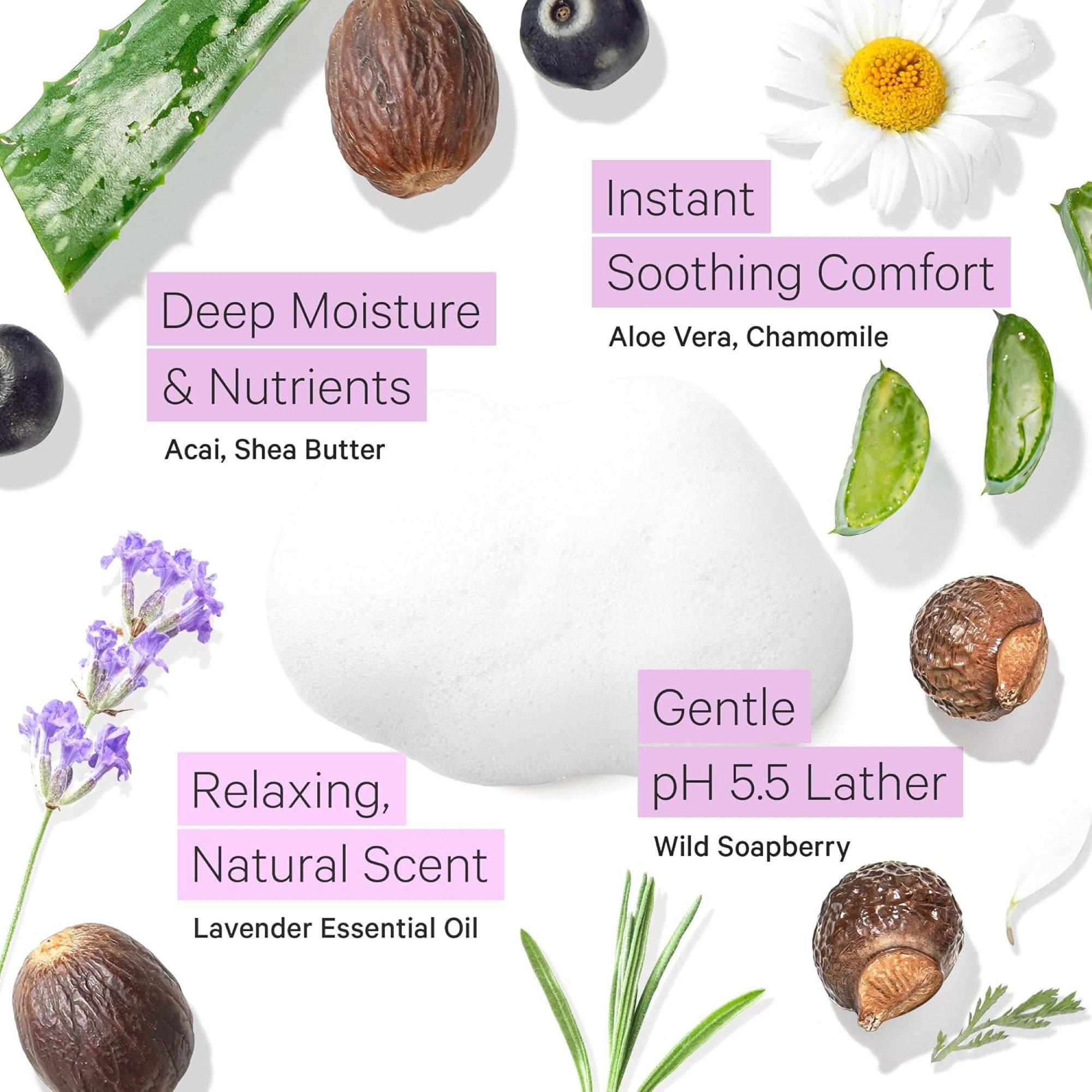 Пенка для умывания Tree To Tub Soapberry, лаванда, для сухой и чувствительной кожи — фото 3