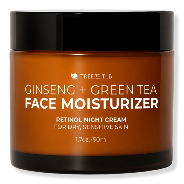 Tree To Tub Ginseng & Green Tea Retinol Night Cream for Sensitive Skin #1