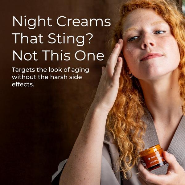 Tree To Tub Ginseng & Green Tea Retinol Night Cream for Sensitive Skin #2