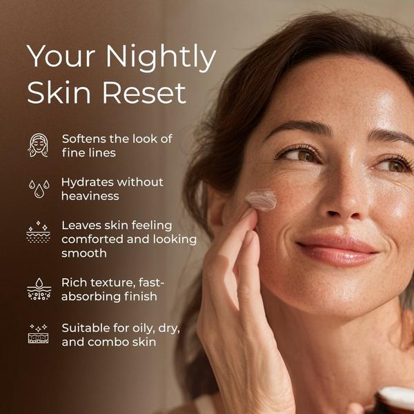 Tree To Tub Ginseng & Green Tea Retinol Night Cream for Sensitive Skin #3