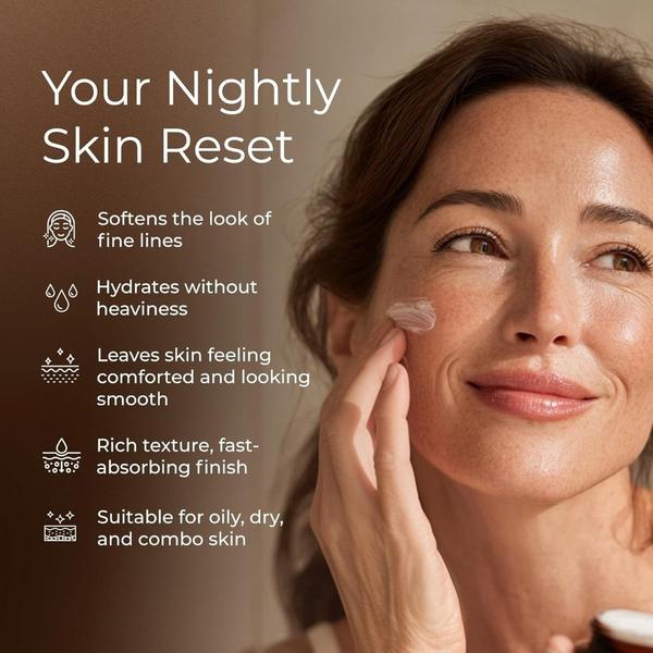 Tree To Tub Ginseng & Green Tea Retinol Night Cream for Sensitive Skin #3