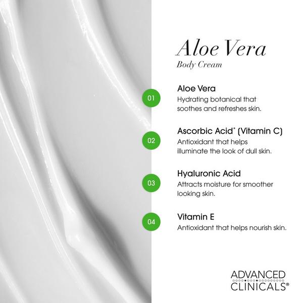 Advanced Clinicals Aloe Vera Soothe + Recover Cream #5