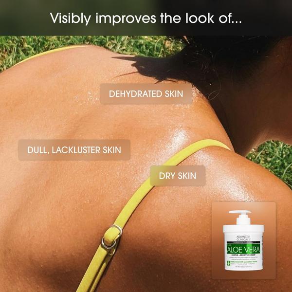Advanced Clinicals Aloe Vera Soothe + Recover Cream #6