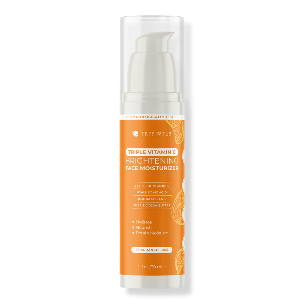 Tree To Tub Triple Vitamin C Brightening Face Moisturizer