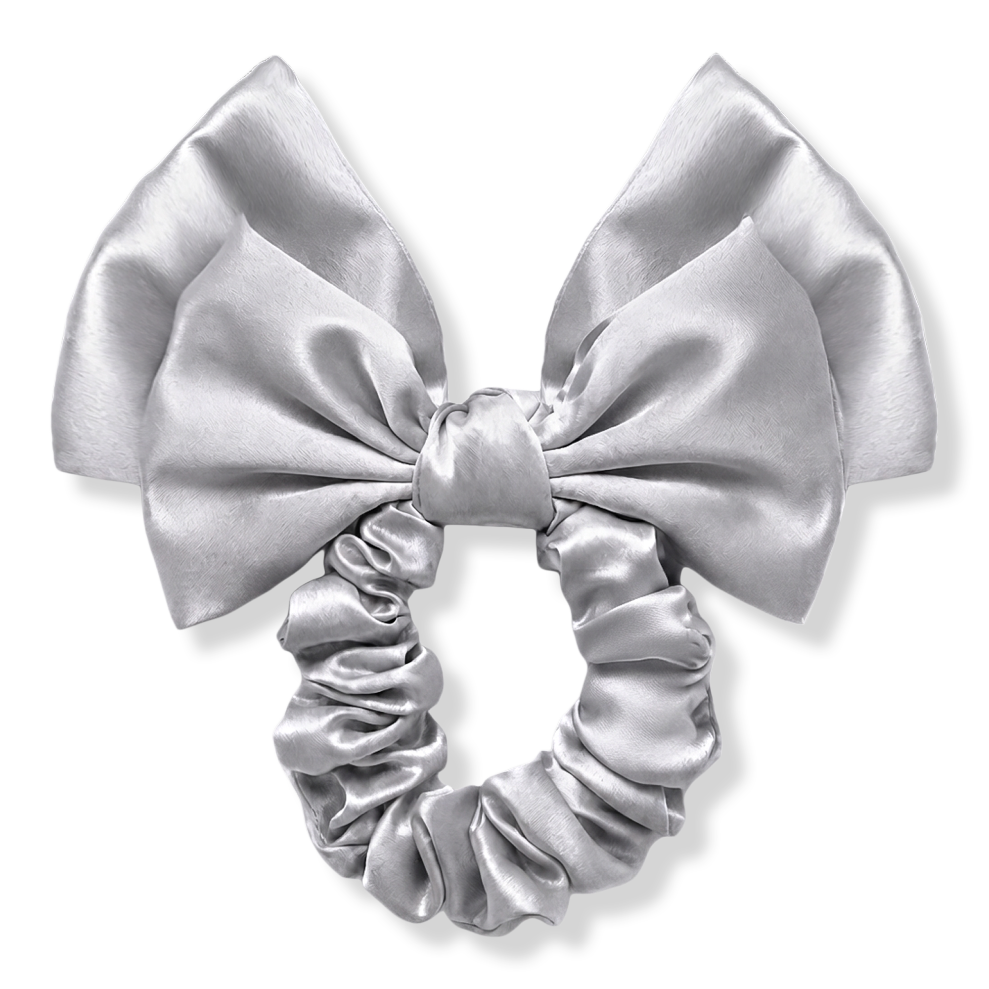 LINA LENNOX Organic Silk Bow Scrunchie #1