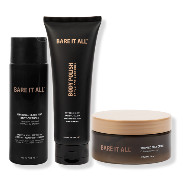 Bare It All 3 Step Essentials Clarifying Body Care Kit #1