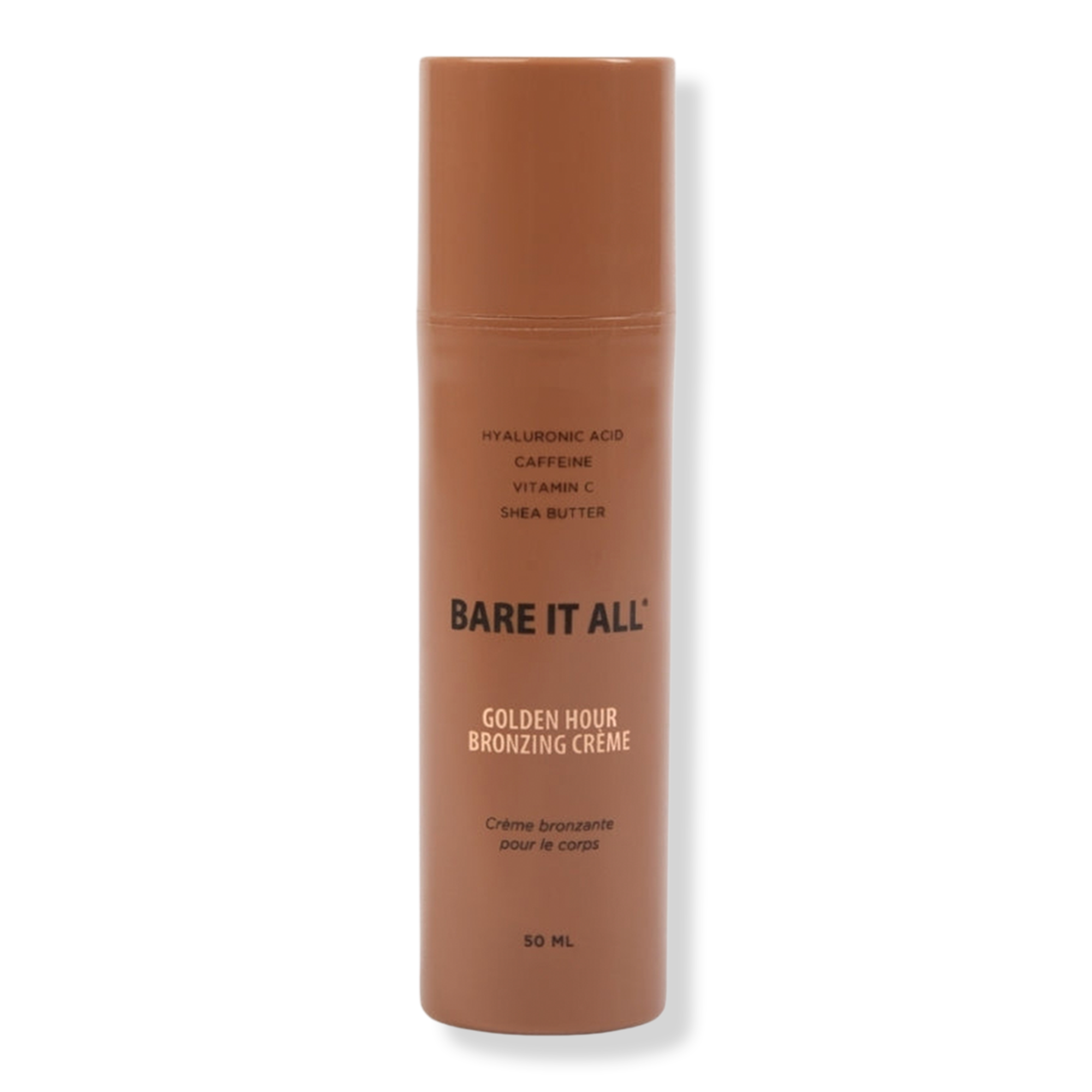 Дорожный бронзирующий крем для тела Bare It All Golden Hour