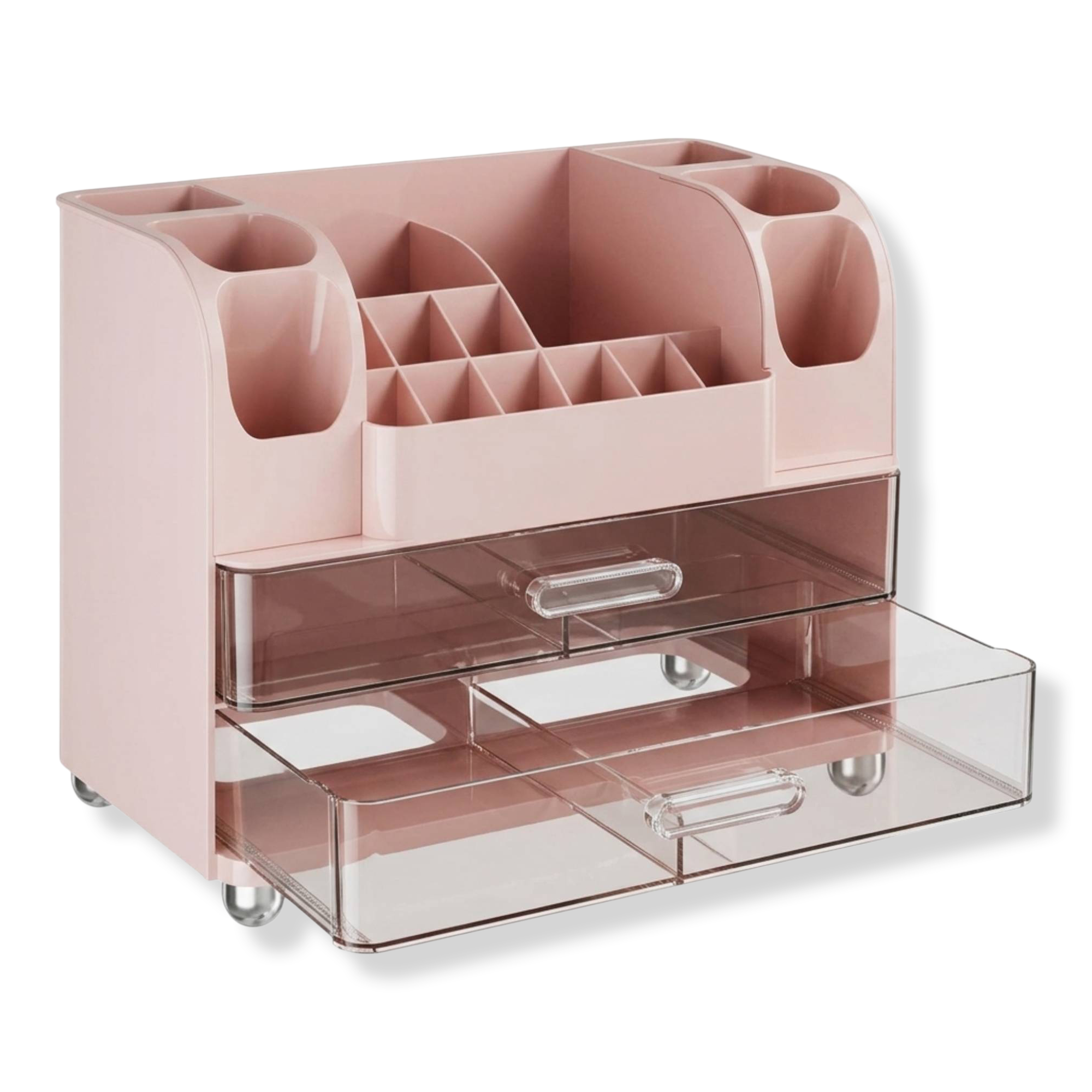 Positive Vibes Countertop Vanity Makeup Organizer #1