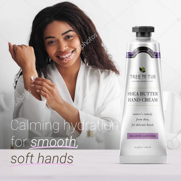 Tree To Tub Shea Butter Hand Cream for Dry & Delicate Hands #4