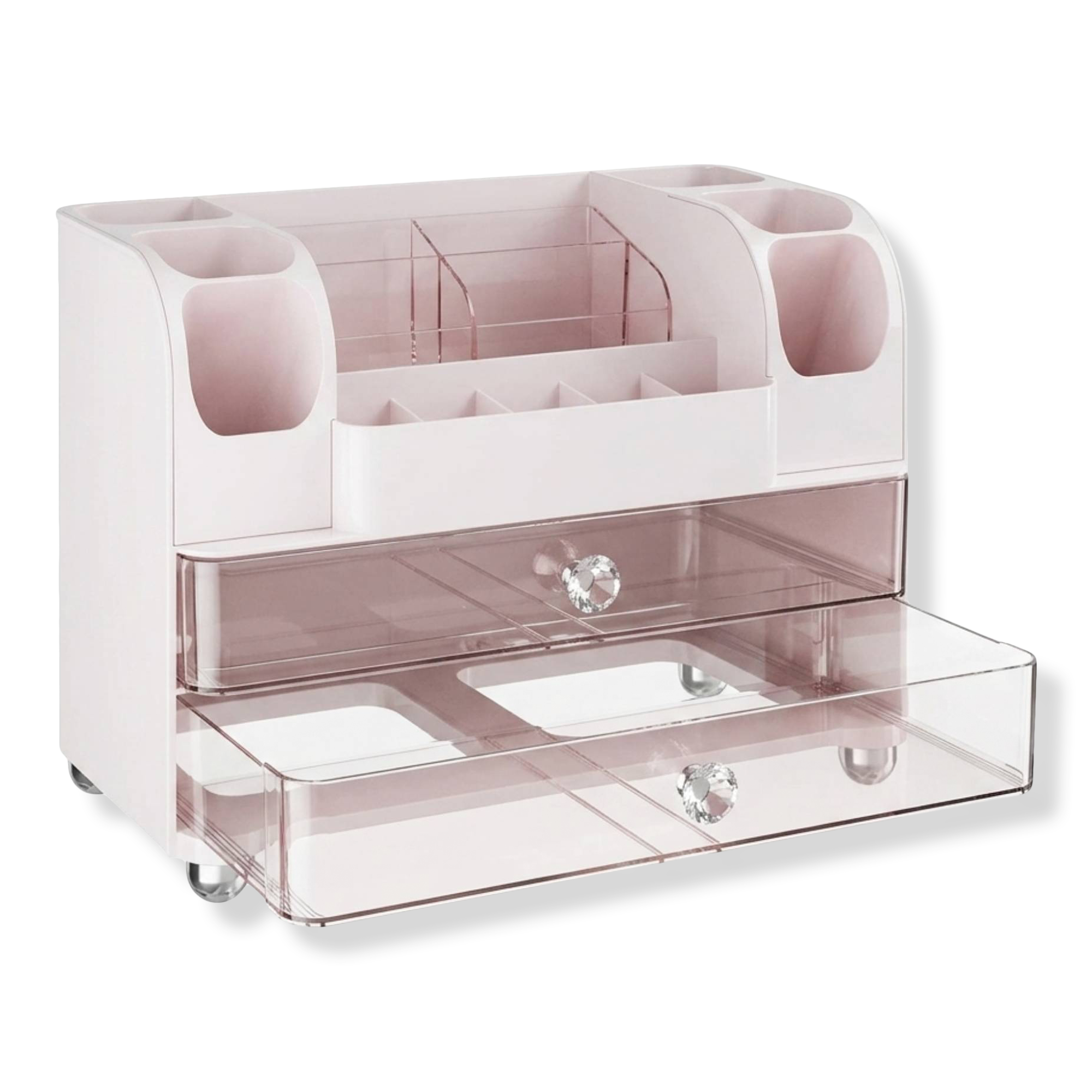 Positive Vibes Countertop Vanity Makeup Organizer #1