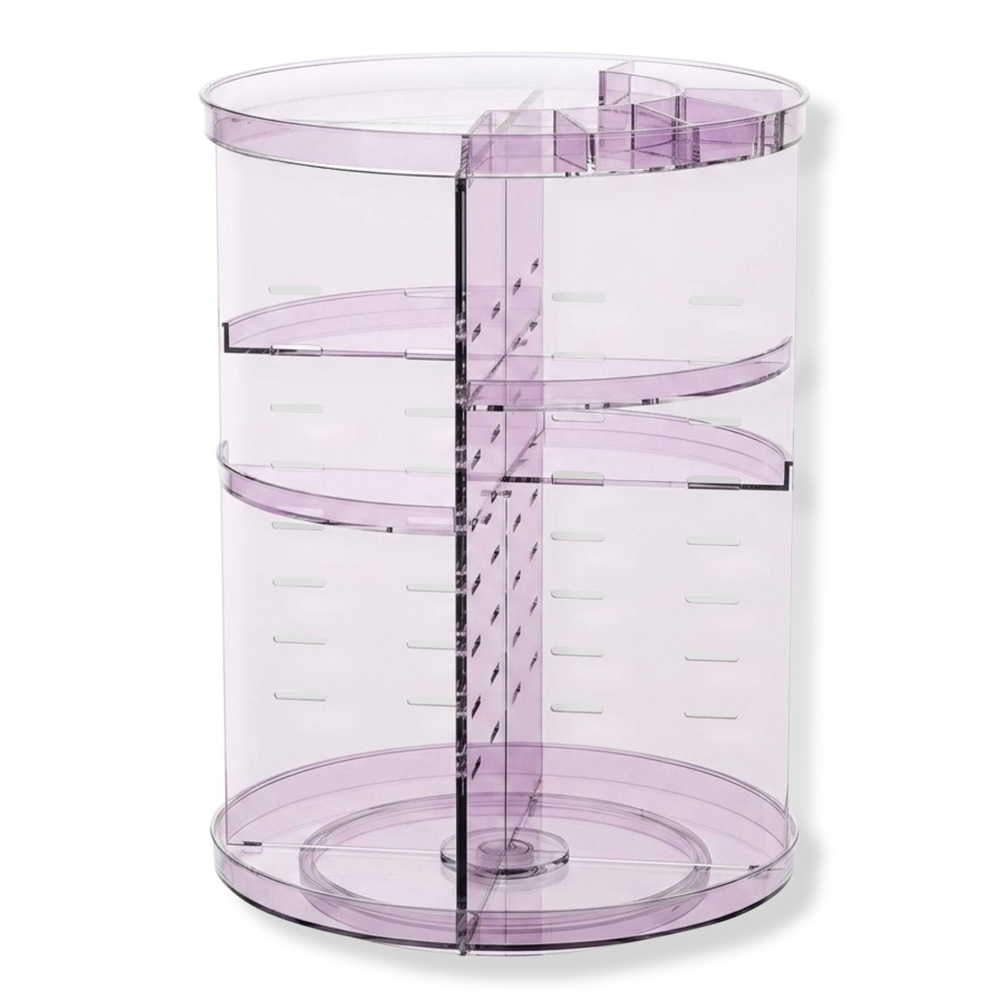 Positive Vibes Rotating Makeup Organizer For Vanity #1
