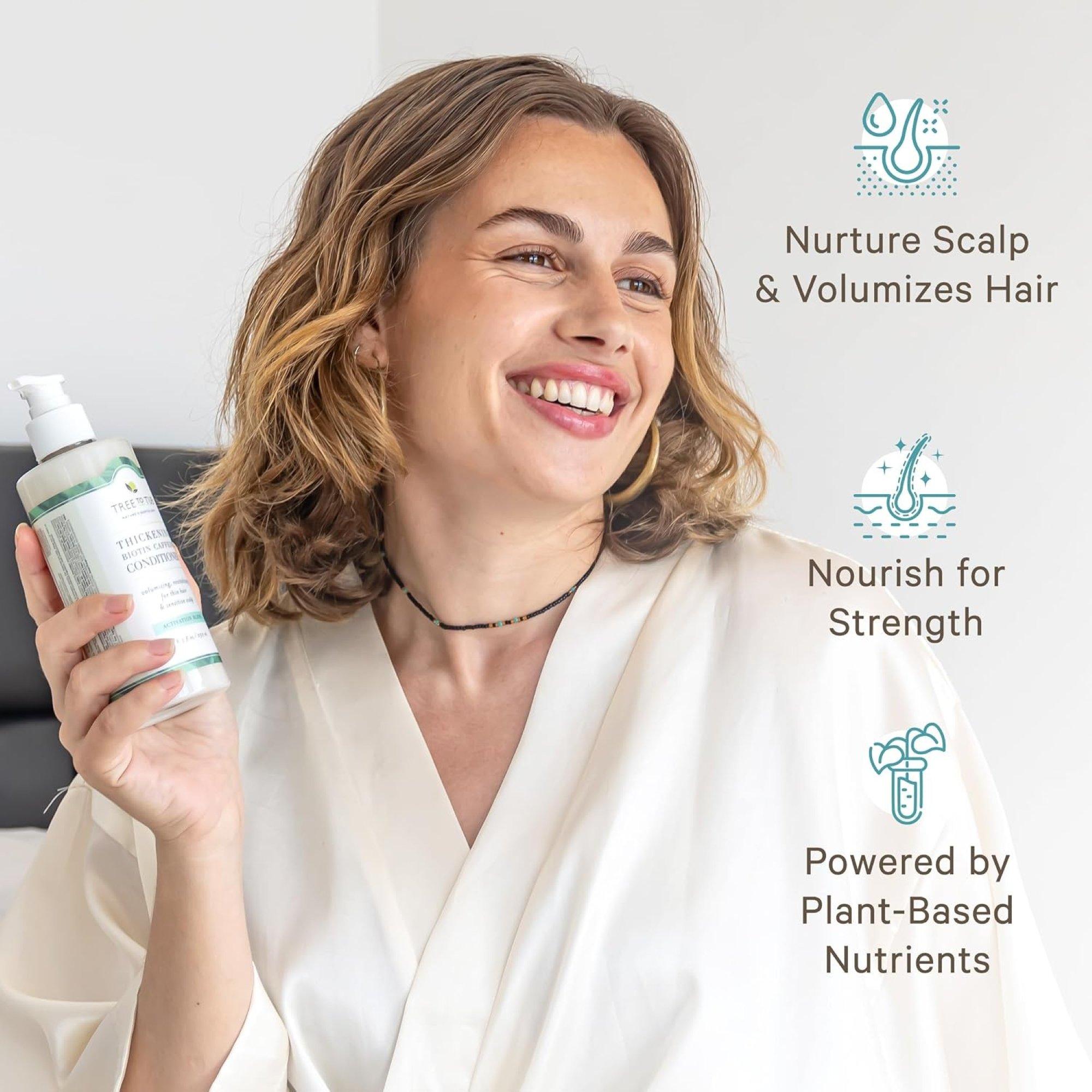Кондиционер для тонких волос Tree To Tub Soapberry для густоты — фото 3