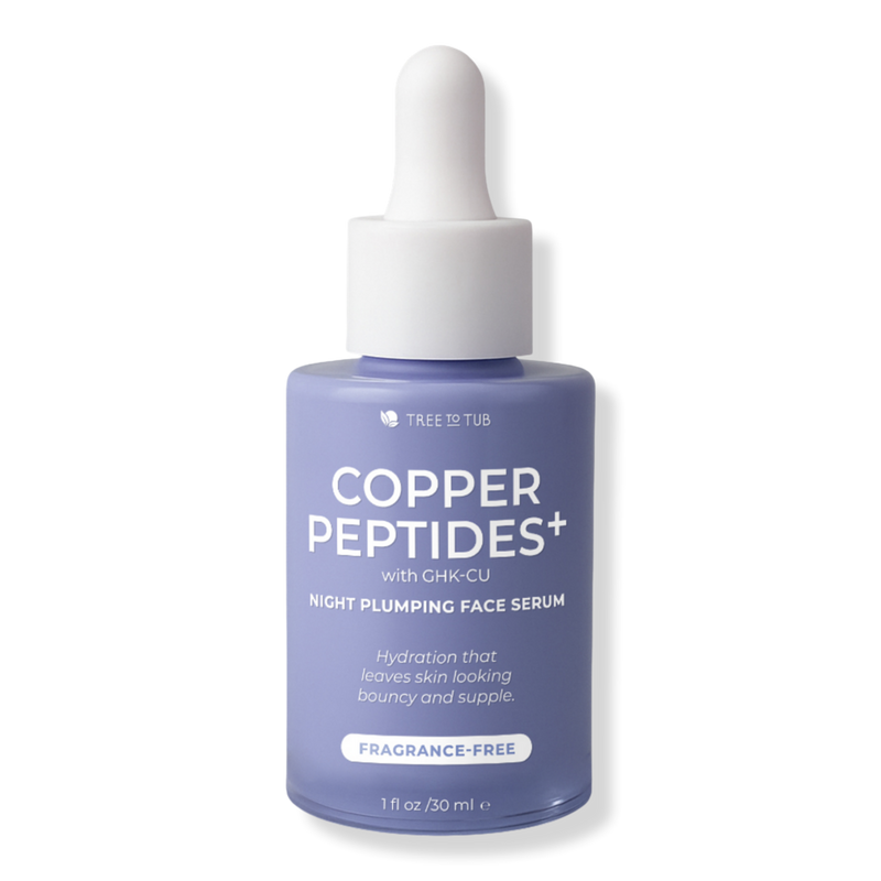 ghk cu ulta Tree To Tub - Copper Peptides+ with GHK-Cu Night Plumping Face Serum Mental Health Quantity:3 x Masks Cu copper peptide and bpc 157 dose for
